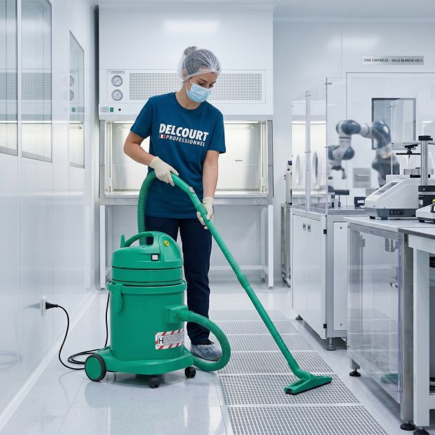 Aspirateur classe H salle blanche GP 1/27 HEPA ISO5 Ambiance