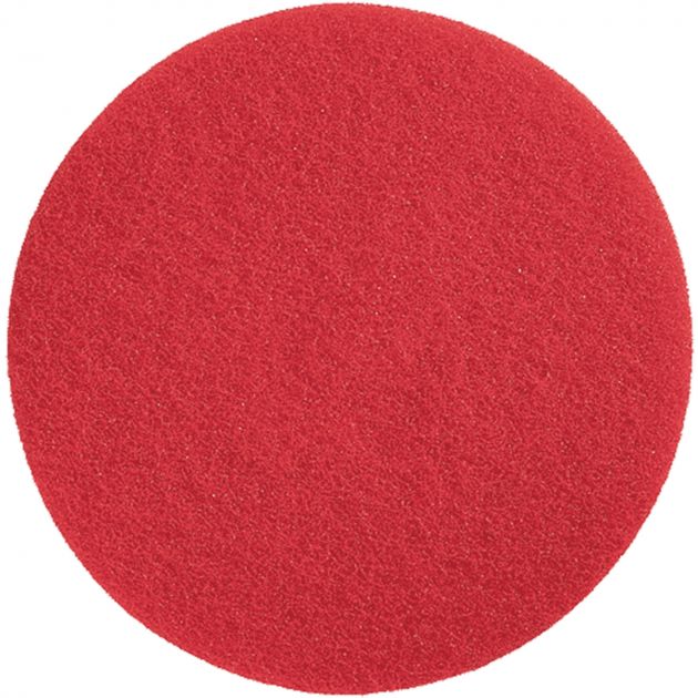 Disque de lavage rouge pour monobrosse M3L - lot de 5