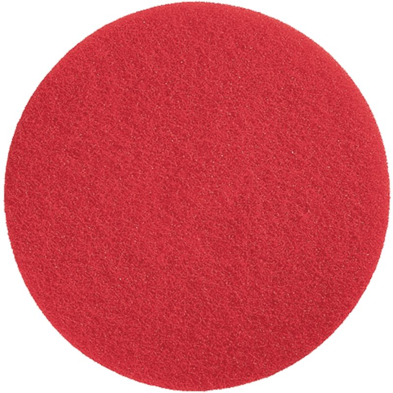 Disque de lavage rouge pour monobrosse M3L - lot de 5