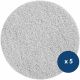 Pad monobrosse polissage blanc x5