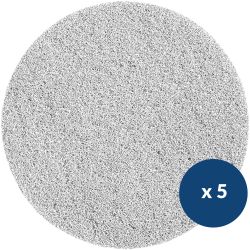 Disque de lustrage blanc pour monobrosse M3L - lot de 5