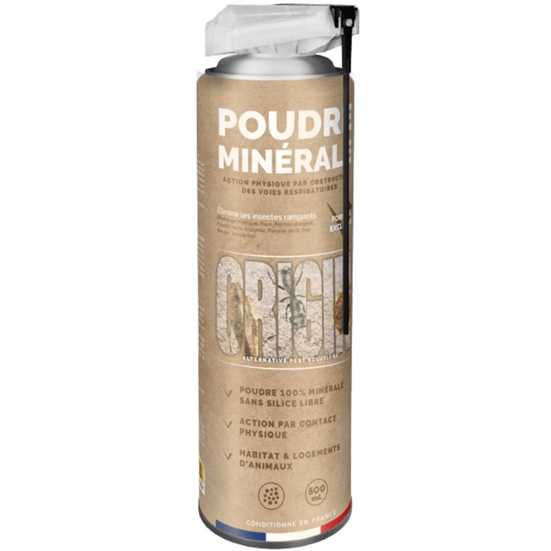 Insecticide poudre minérale rampants et acariens 200 g