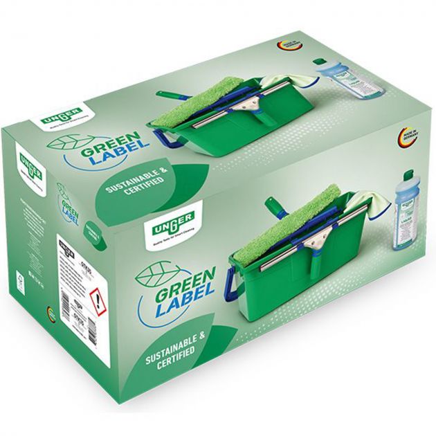 Kit laveur de vitres Green Label boite