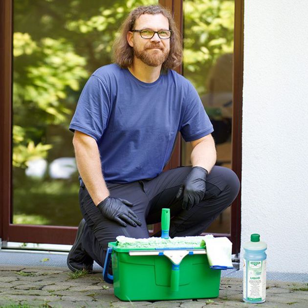 Kit laveur de vitres Green Label ambiance sceau