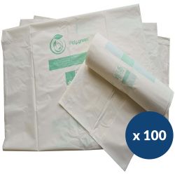 Sac poubelle biodégradable 130 L x100