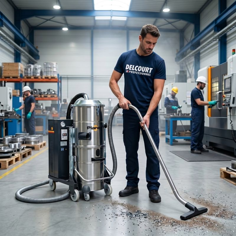 Aspirateur industriel haute filtration PLANET 740
