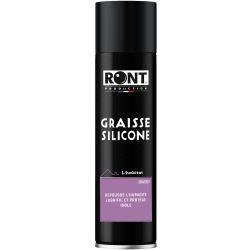 Spray graisse silicone d'étanchéité pour métaux, plastiques et caoutchoucs 520 ml Ront