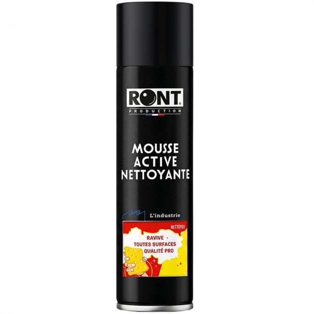 Mousse nettoyante multi-surfaces 520 ml Ront - lot de 2