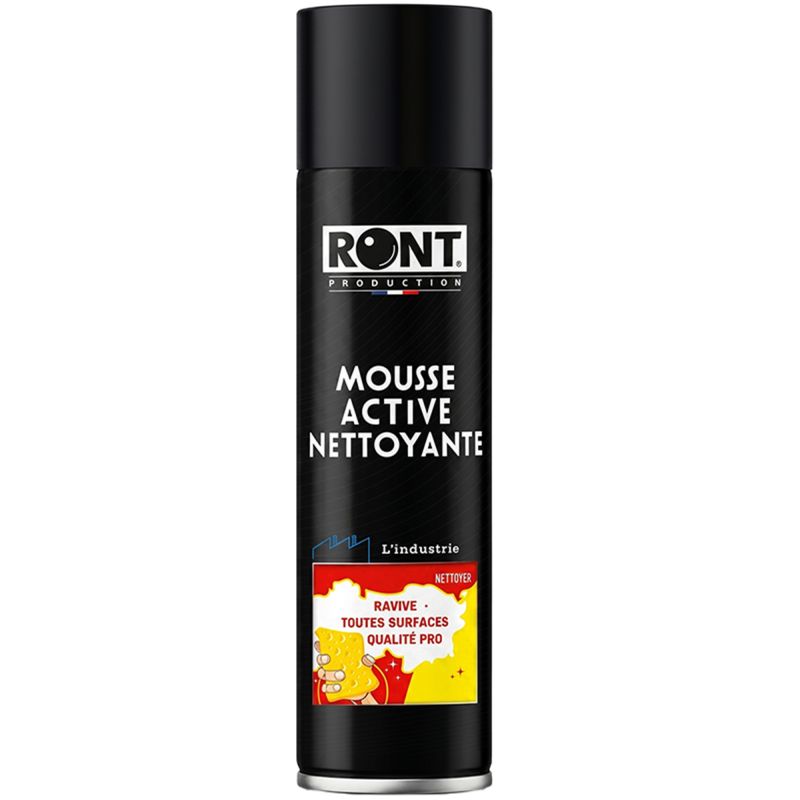 Mousse nettoyante multi-surfaces 520 ml Ront - lot de 2