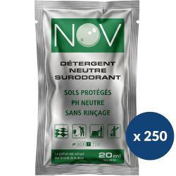 Détergent surodorant neutre - lot de 250 doses