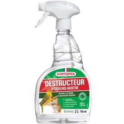 Spray destructeur d'odeur pour animaux Saniterpen 750ml