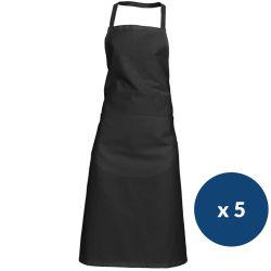 Tablier plongeur noir x5