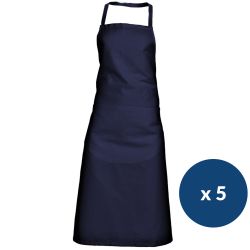 Tablier plongeur bleu marine x5