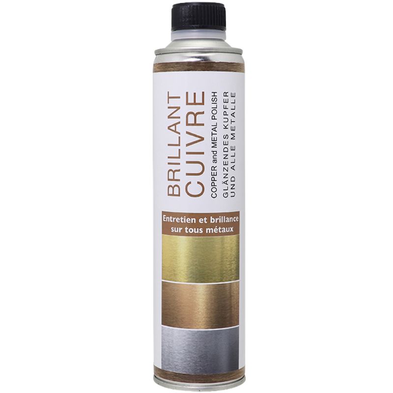 Nettoyant brillanteur cuivre et métaux flacon de 500 ml