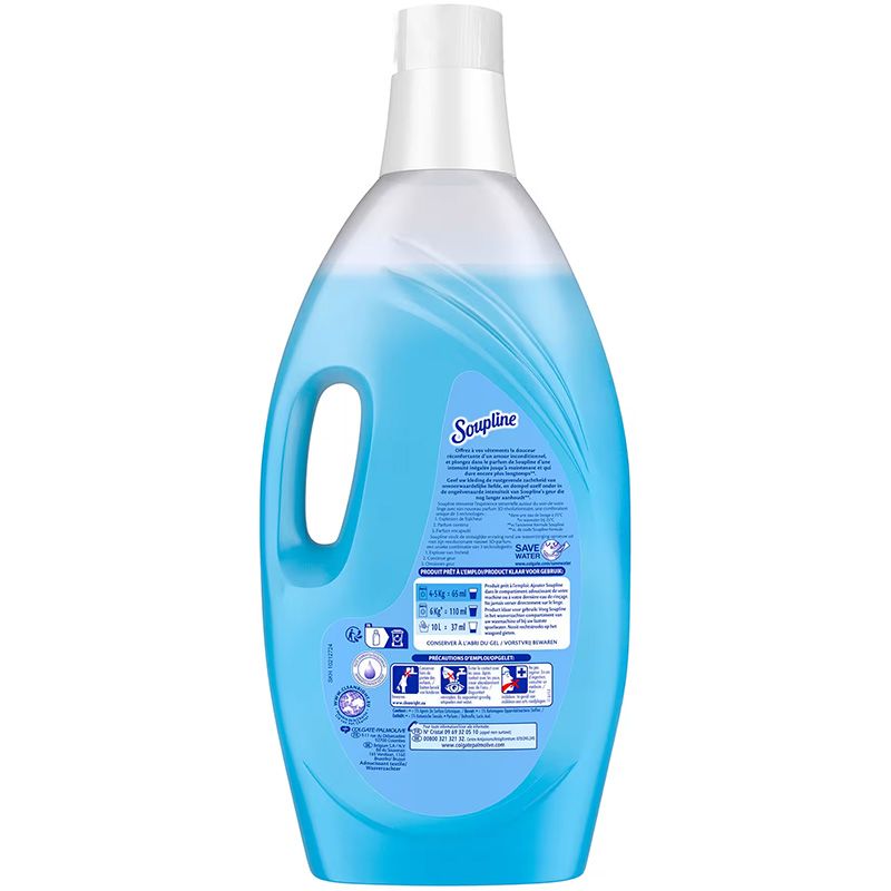 Adoucissant textile parfumé Soupline - bidon de 2 L