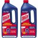 Gel déboucheur siphons et canalisations Ouragan 1 L - lot de 2