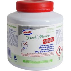 Boîte de 30 cubes urinoirs Fresh Mouss Nicols