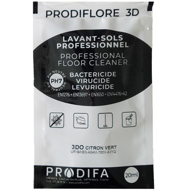 Detergent desinfectant sol citron vert - 250 doses