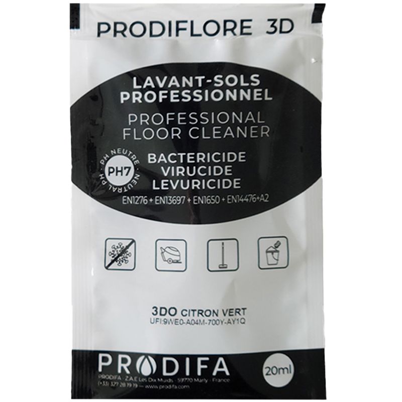 Detergent desinfectant sol citron vert - 250 doses