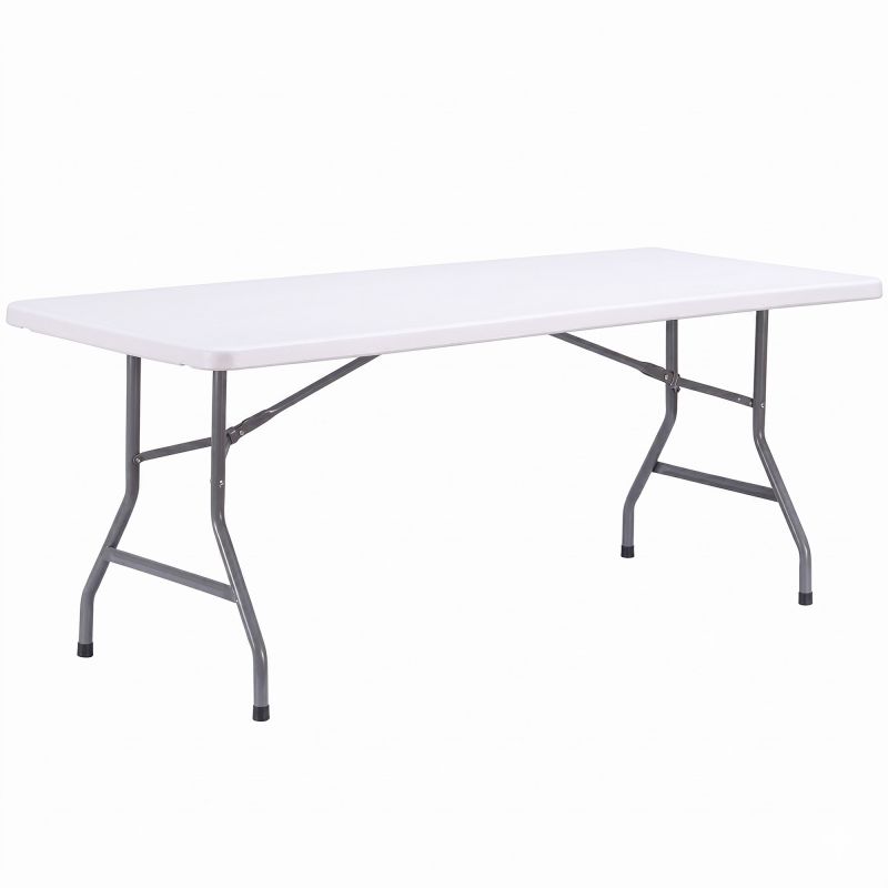 Table pliante 153 cm en plastique 6 places PEHD