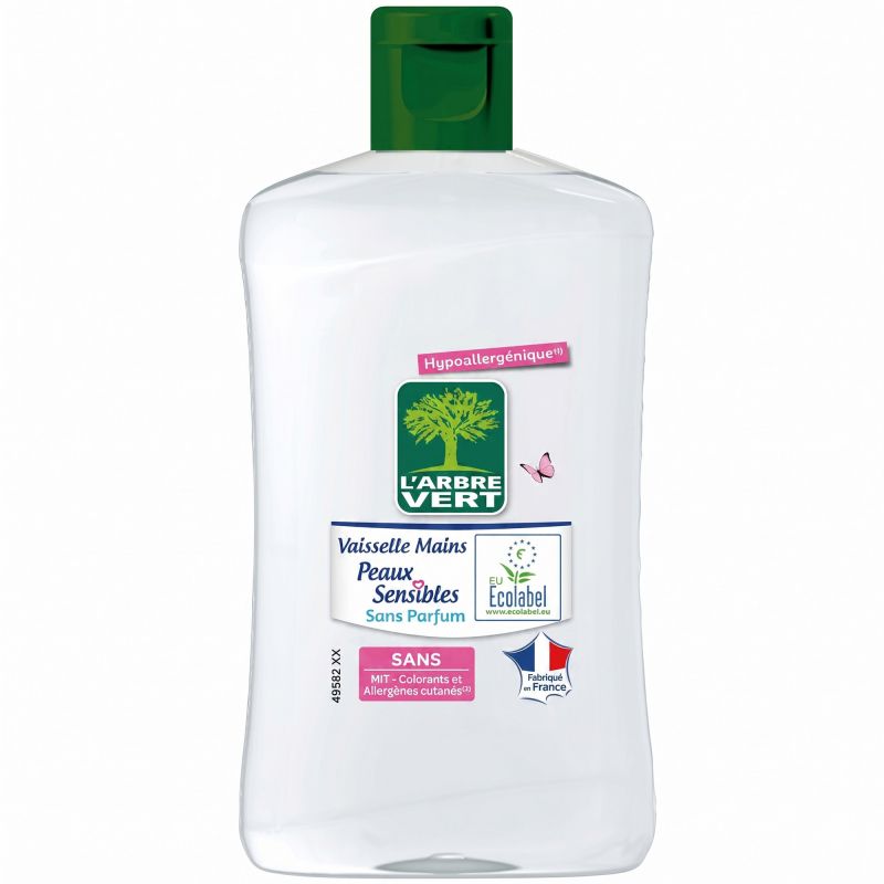 Liquide vaisselle mains 18 petits flacons 100 ml