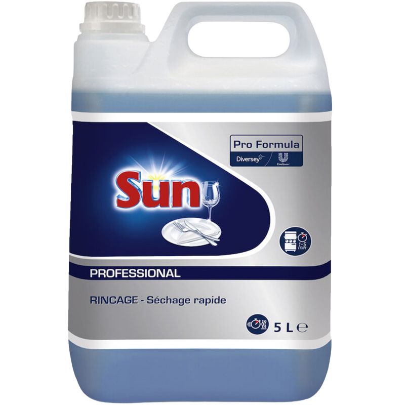 Liquide de rinçage-séchage cycle court - bidon de 5 L Sun