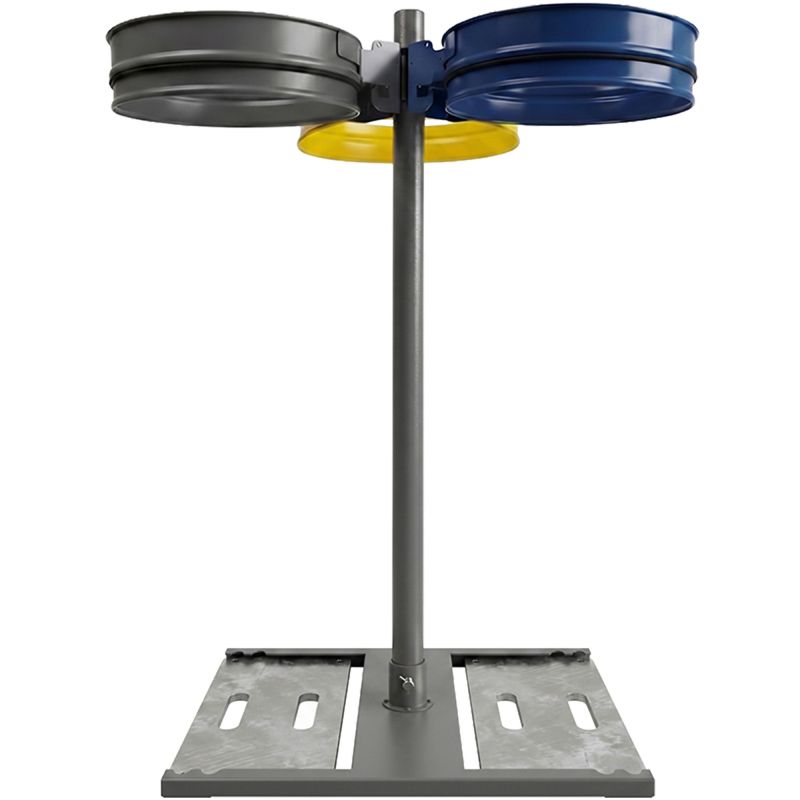 Contrepoids 10 kg pour socle en H support sac poubelle
