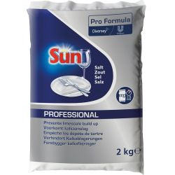 Sel régénérant lave-vaisselle Sun professionnel 2 kg