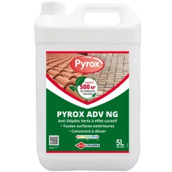 Nettoyant toitures anti-mousse Pyrox bidon de 5 L