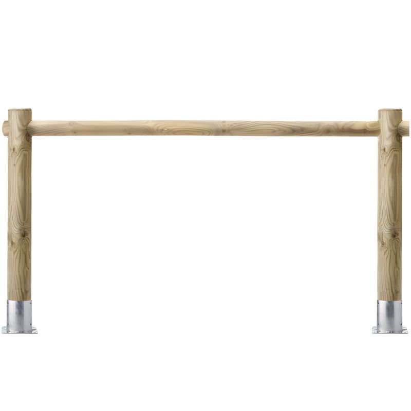 Barrière range vélo en bois