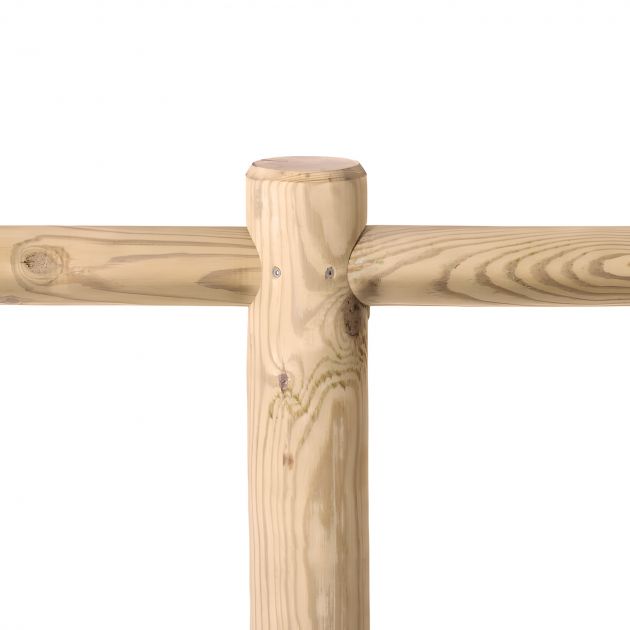 Extension barrière vélo en bois