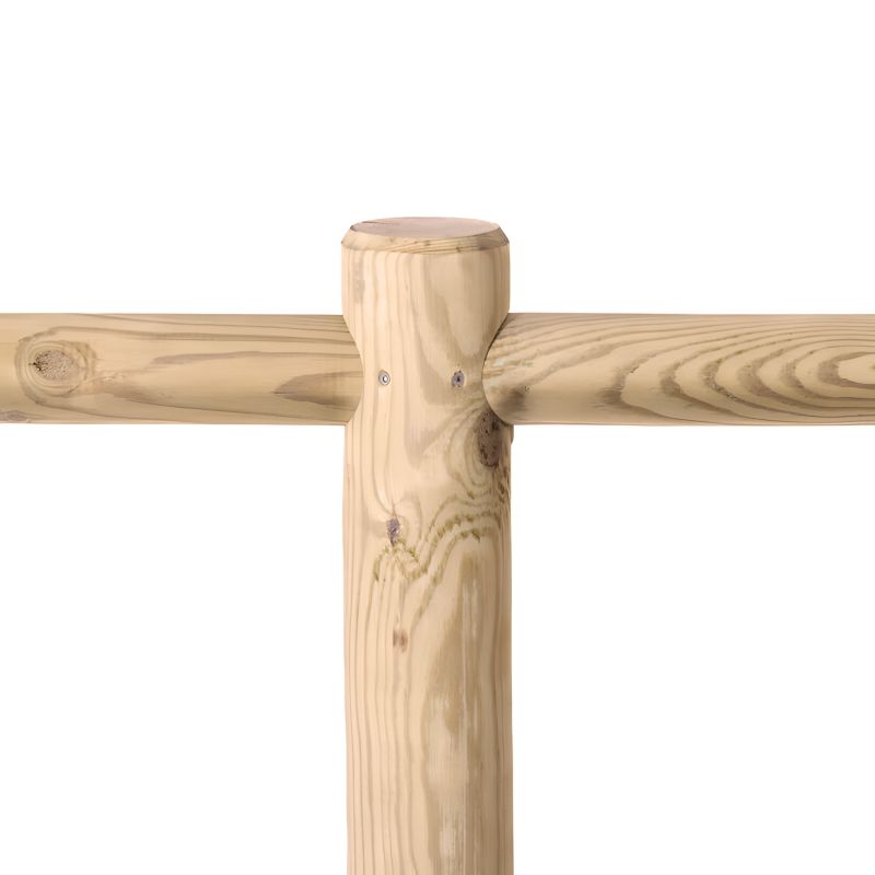 Extension barrière vélo en bois