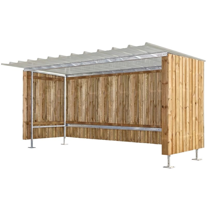 Abri extérieur 2 roues en bois