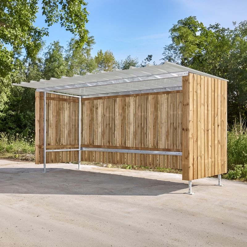 Abri extérieur 2 roues en bois