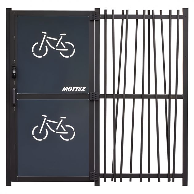 Abri vélo extérieur bambou