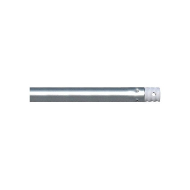 Manche aluminium double fixation 140 cm Ø23 mm