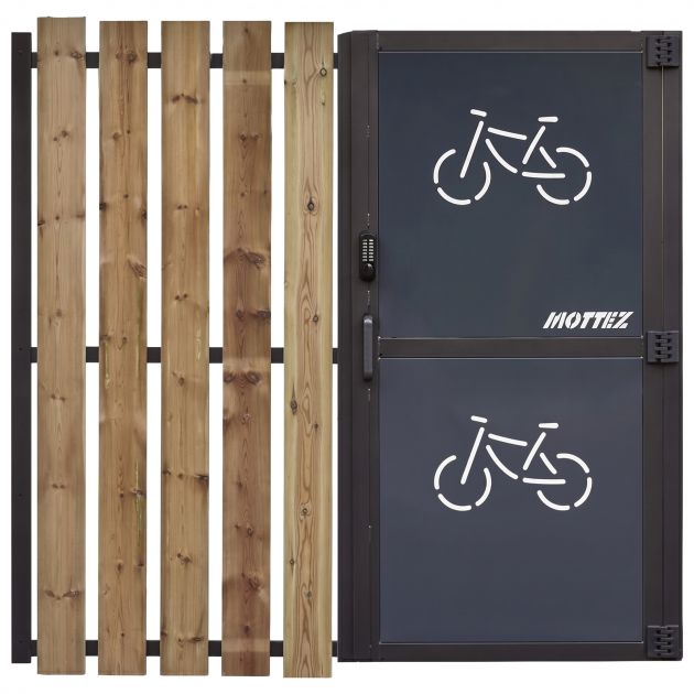 Abri vélo extérieur en bois