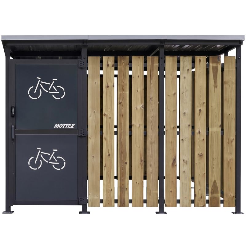 Abri vélo extérieur en bois