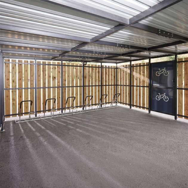 Abri vélo extérieur en bois