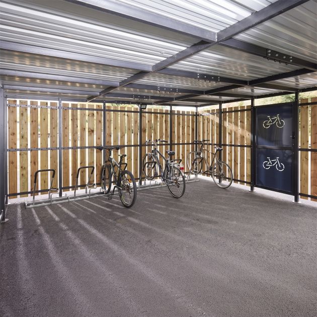 Abri vélo extérieur en bois