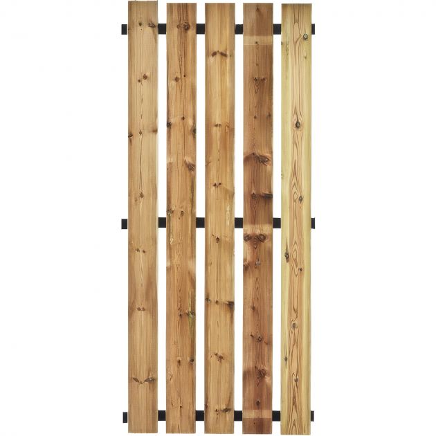 Abri vélo ouvert en bois 2x5m