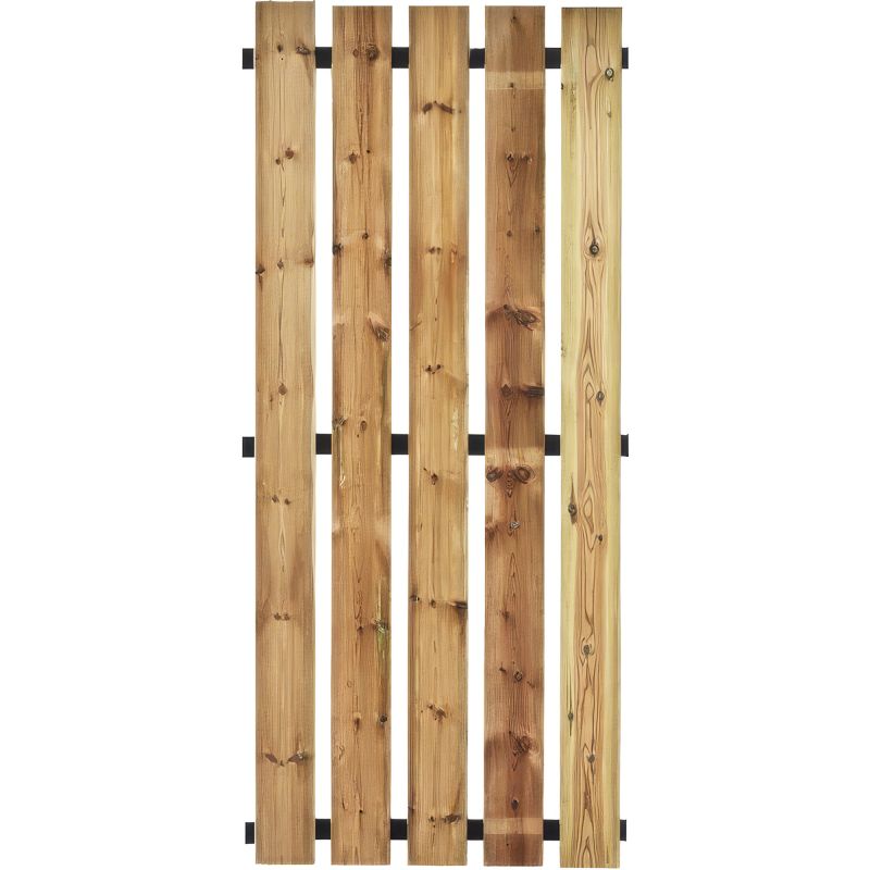 Abri vélo ouvert en bois 2x5m