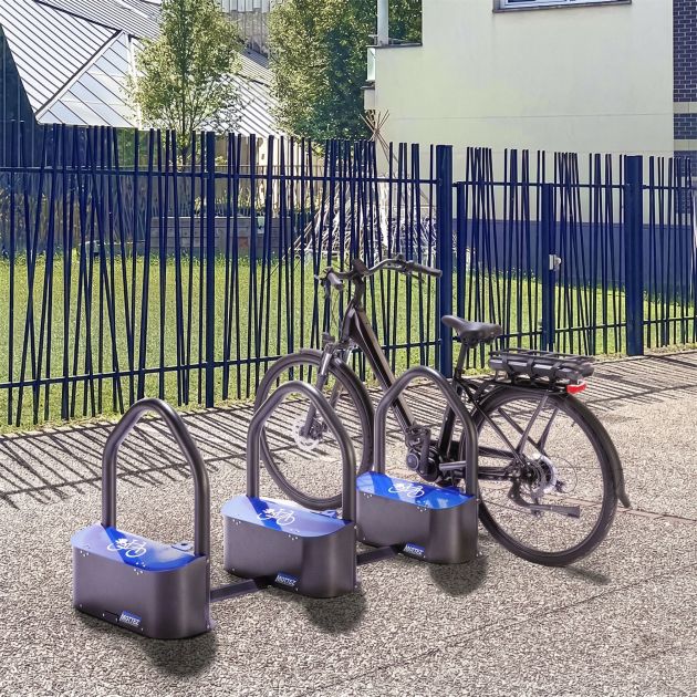 Borne de recharge pour vélo et trottinette électrique