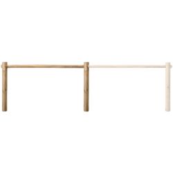 Extension barrière range 4 vélos en bois 2 m