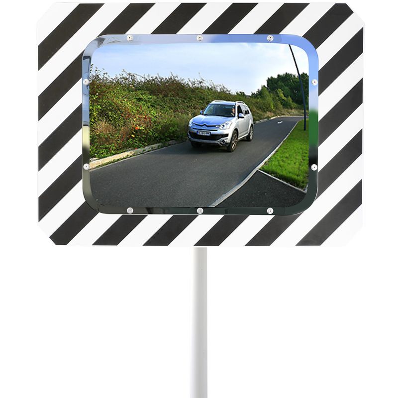 Miroir routier rectangulaire 90°