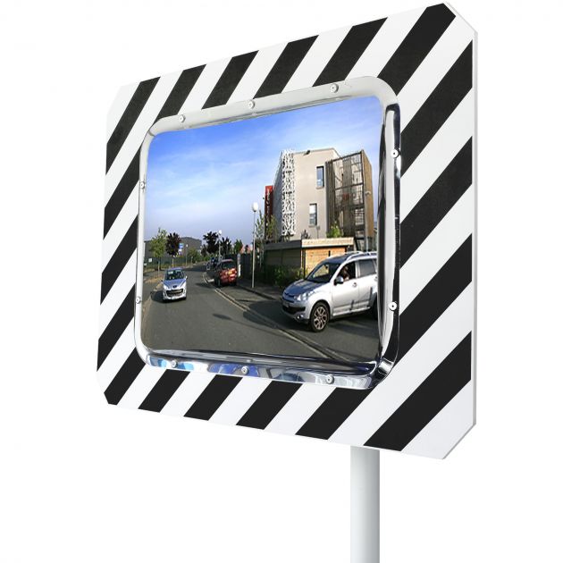 Miroir routier rectangulaire 90°