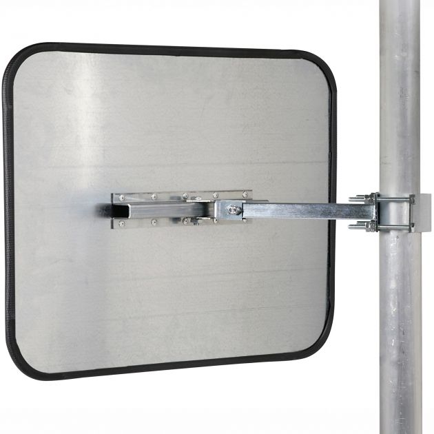 Miroir de surveillance rectangulaire 90°