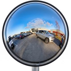 Miroir de surveillance rond panoramique 180°