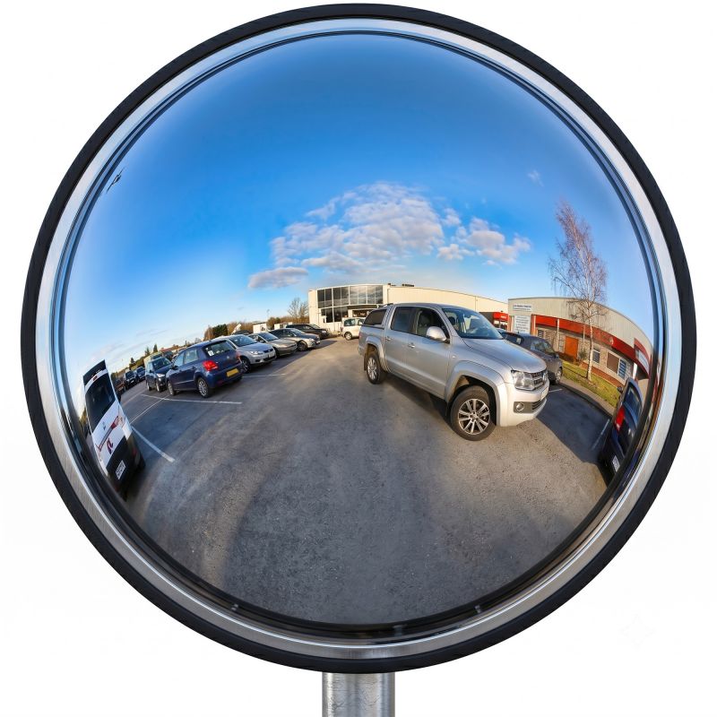 Miroir de surveillance rond panoramique 180°