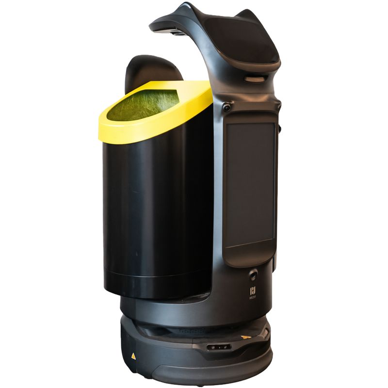 Robot de tri PUDU Bella Tri noir profil gauche